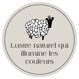 le mohair est un lustre naturel qui illumine les couleurs